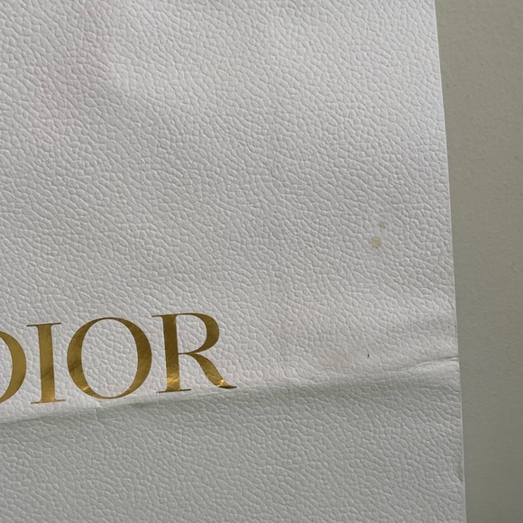 Authentic Dior Large Shopping back with Gold Star Charm - Picture 11 of 12